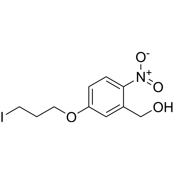 5-(3-Iodopropoxy)-2-nitrobenzenemethanol 185994-27-8